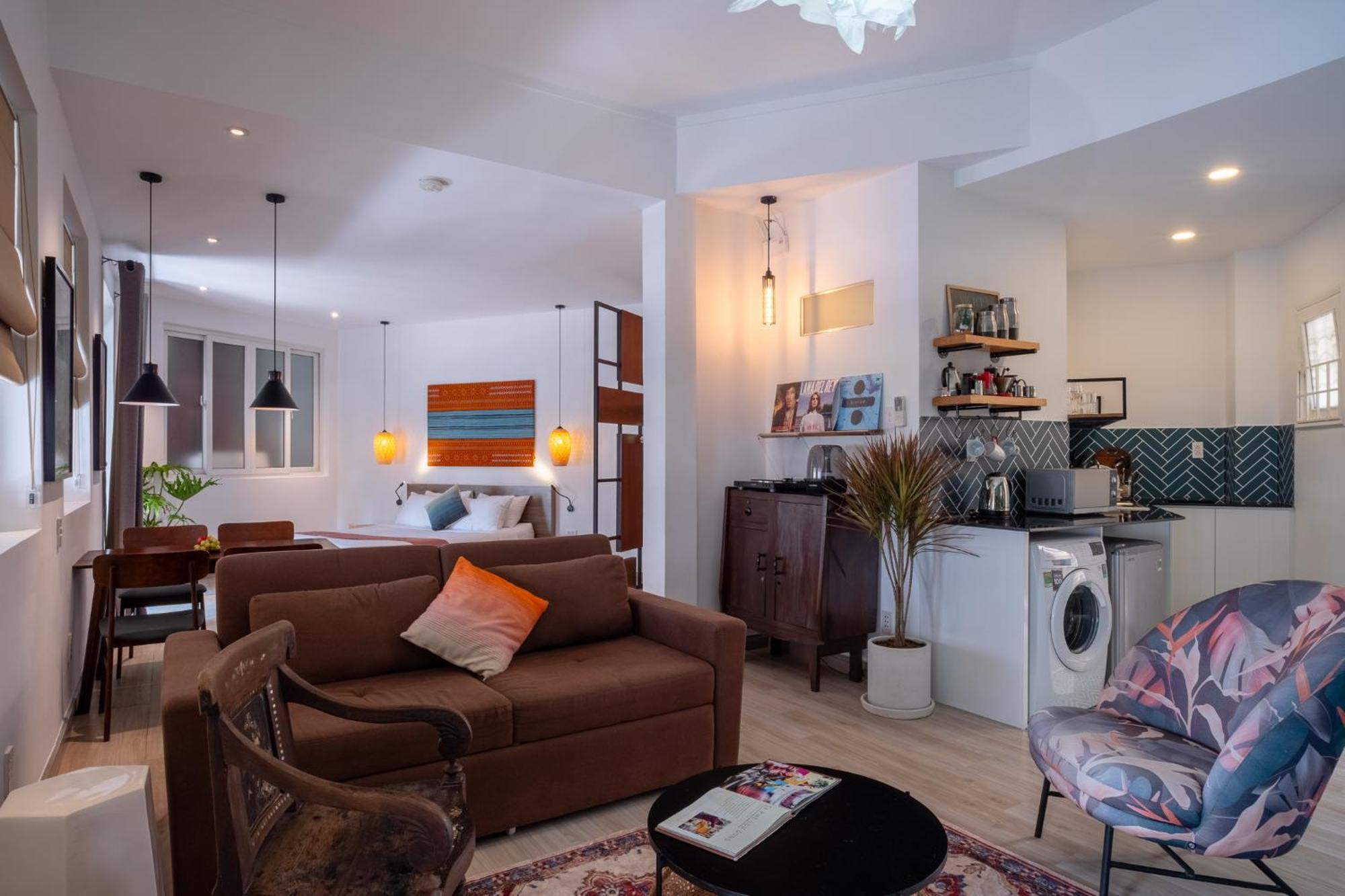 Circadian Airy Studio Near Nguyen Hue Хошимин Экстерьер фото